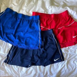 BUNDLE Nike Tennis Skirts w/Built in Shorts
